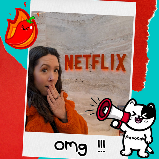 We visited Netflix HQ! 😱🍿